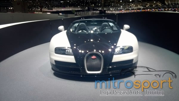 Salão automóvel de Genebra 2014, stand da Bugatti, Bugatti Veyron