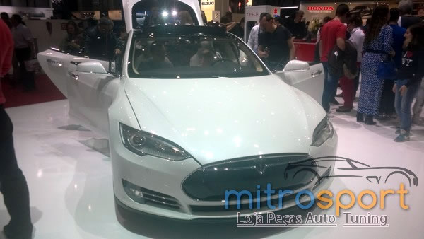 Salão automóvel de Genebra 2014, Stand da Tesla