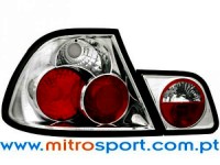 Farolins Tipo Lexus BMW E46 Coupe, ano 1999-2003