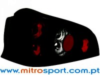 Farolins Tipo Lexus Fundo Negro Peugeot 106, ano 1996-2003