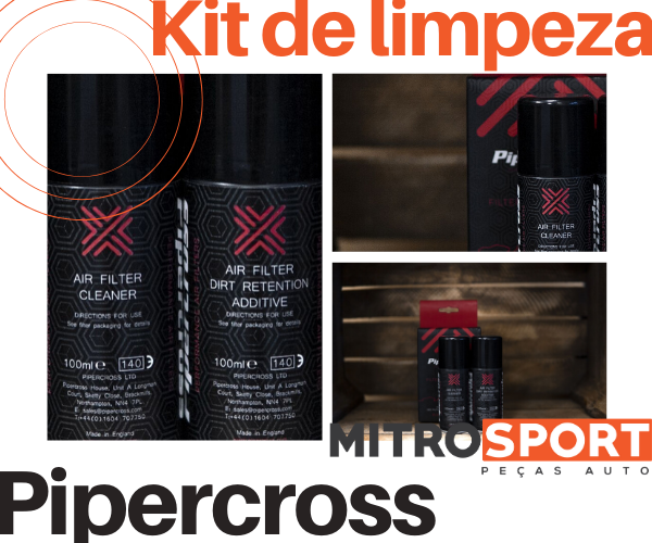kit de limpeza filtros Pipercross