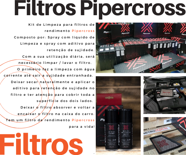 kit de limpeza filtros Pipercross