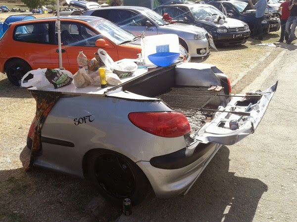 peugeot 206 barbecue