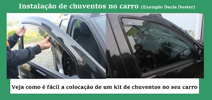 instalação de chuventos no carro