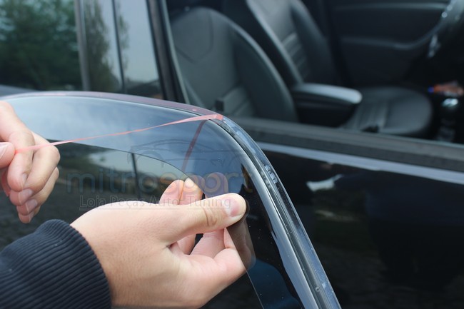 Instalação de chuventos no carro