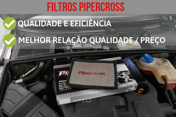 FILTROS PIPERCROSS AO MELHOR PREÇO