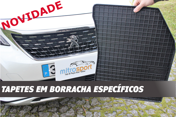 tapetes em borracha para carro - novidade