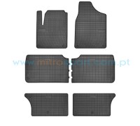 Tapetes em borracha para Ford Galaxy 7Lugares 1995-2006