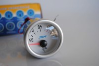 Manometro Temperatura de Oleo Fundo Branco