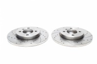 Discos Ranhurados e Perfurados TA- Technix BMW Serie 3 E30 260mm (Maciços)