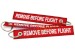 Porta Chaves "Remove Before Flight"