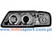 Farois Angel Eyes Cromados para Audi A3, ano 1996-2000