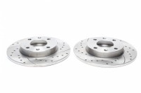 Discos Ranhurados e Perfurados TA- Technix Citroen Saxo 247mm (M