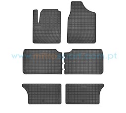 Tapetes em borracha para Volkswagen Sharan 7Lugares 1996-2010