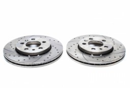 Discos Ranhurados e Perfurados TA- Technix Seat Ibiza 6L 256mm