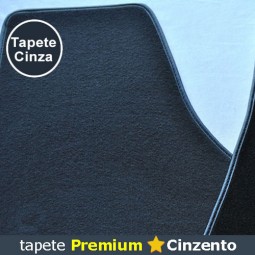 Tapetes Auto para Audi A4 (B6) 8E/8H de 2001 - 2005, Tipo Tapete: Premium, Cor Cinzento