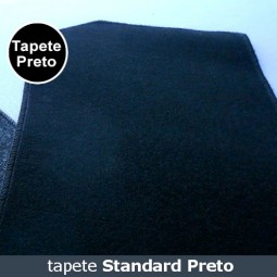 Tapetes Auto para Audi A4 (B6) 8E/8H de 2001 - 2005, Tipo Tapete: Standard, Cor Preto