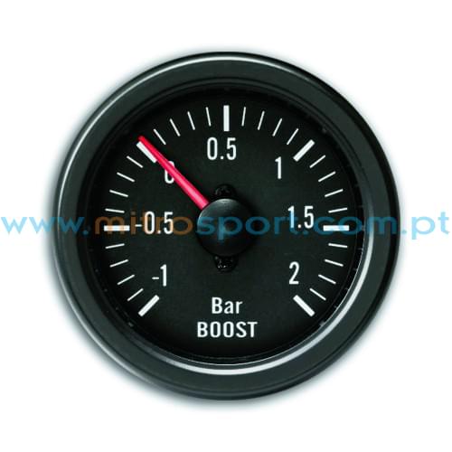 Manómetro Pressão de Turbo  Look Vintage