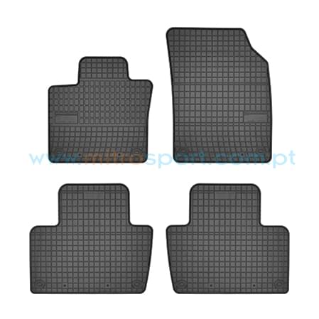 Tapetes em borracha para Volvo XC90 II 2015+