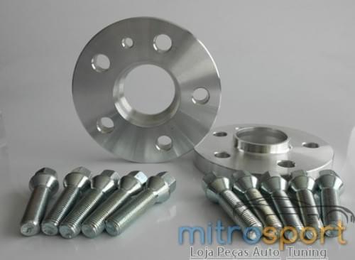 Alargadores de vias de 1,6 cm para Seat (Furação 5x100)