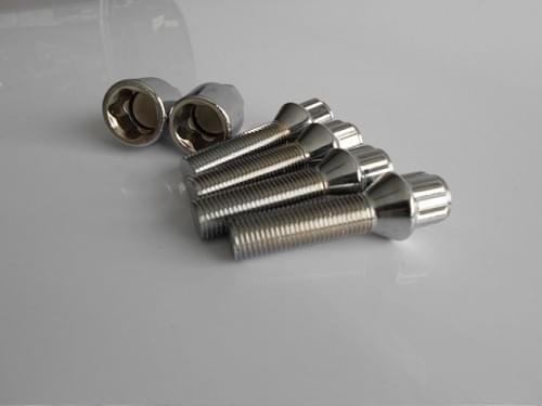 Parafuso anti-roubo comprido (para alargadores de vias) 12x1,25 (contra roubo de jantes)