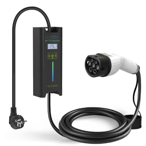 Carregador de carrro ( wallbox portátil ) EVSE 16A - 3,6 KW