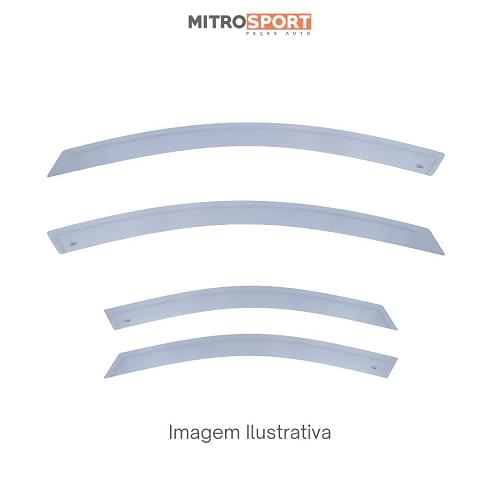 Chuventos exteriores Audi Q3 (F3) Sportback de 2019-2025 -Jogo de 4  **Colar na porta**