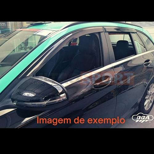 Chuventos exteriores Audi Q3 (F3) Sportback de 2019-2025 -Jogo de 4  **Colar na porta**