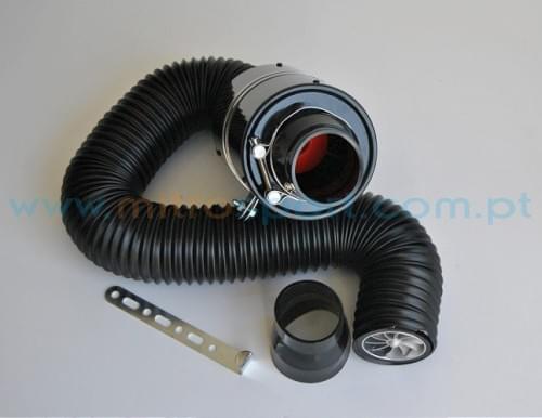 Filtro de admissão universal com caixa em carbono - Tipo "CDA"