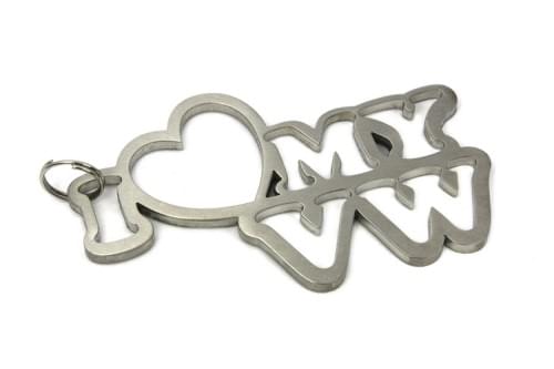 Porta Chaves " I Love My VW "