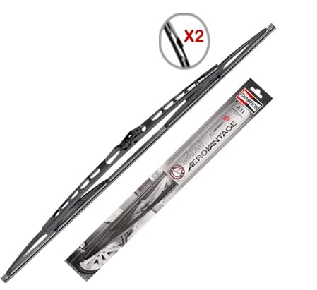 Escovas Limpa Para-brisas Champion Aerovantage Chevrolet Spark 03/2010+