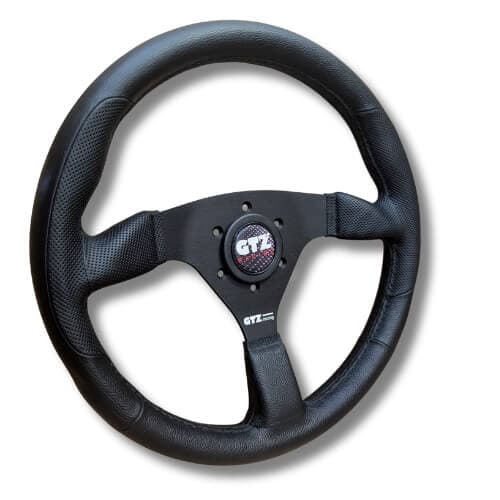 Volante Desportivo de 3 Braços em Poliuretano