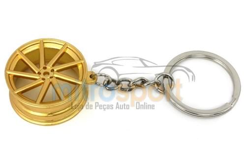 Porta Chaves Jante CVT - Dourado