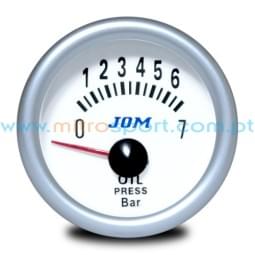 Manómetro Pressao Oleo Branco