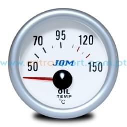 Manómetro Temperatura de Oleo Fundo Branco