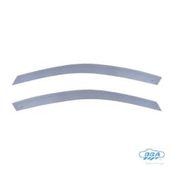 Chuventos Exteriores Opel Astra H (5 portas) de 2004 a 2009 - Jogo de 2 **Colar na porta**