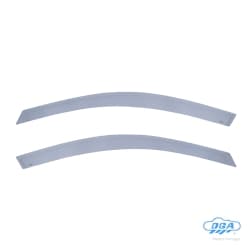 Chuventos Exteriores Renault Megane II (4/5P) de 2002 a 2008 - Jogo de 2 **Colar na porta**