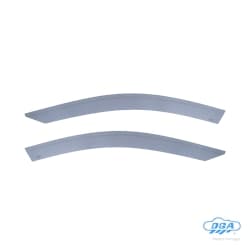 Chuventos Exteriores Renault Talisman de 2016 a 2022 - Jogo de 2 **Colar na porta**