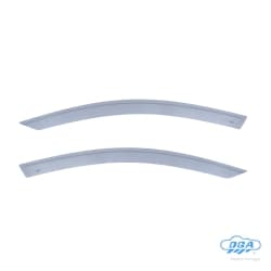 Chuventos Exteriores Volkswagen Golf 5 (5 portas) de 2003 a 2008 - Jogo de 2 **Colar na Porta**