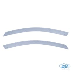 Chuventos Exteriores Volvo S40 de 2004 a 2012 - Jogo de 2 **Colar na Porta**