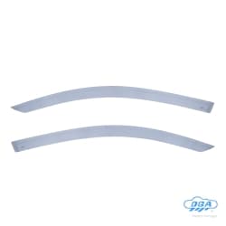 Chuventos Exteriores Volvo C30 (3 portas) de 2007 a 2012 - Jogo de 2 **Colar na Porta**