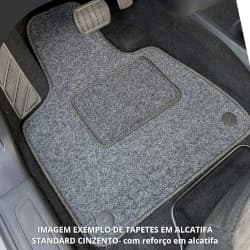 Tapetes Alcatifa Auto para Alfa Romeo 33 90-94 | Standard Cinzento